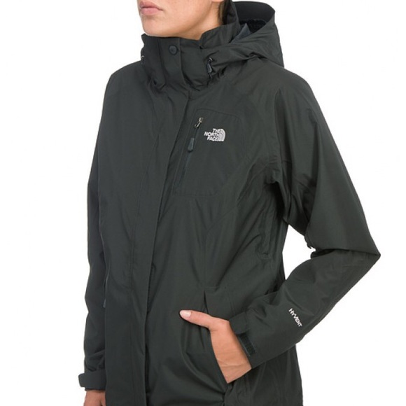 teal and black north face backpack